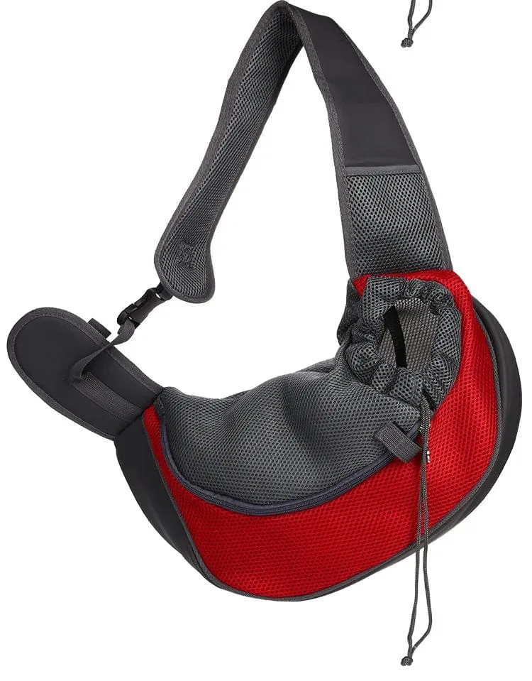 Mesh Oxford Pet Outdoor Reise Pet Welpen Träger Handtasche Tasche Einzelnen Schulter Tasche Sling Mesh Komfort Reise Tote Schulter Tasche