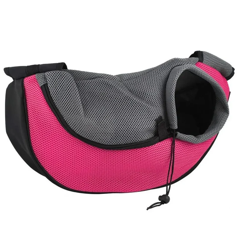 Mesh Oxford Pet Outdoor Reise Pet Welpen Träger Handtasche Tasche Einzelnen Schulter Tasche Sling Mesh Komfort Reise Tote Schulter Tasche