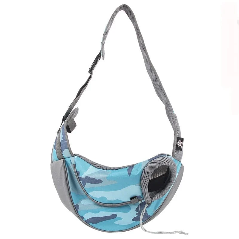 Mesh Oxford Pet Outdoor Reise Pet Welpen Träger Handtasche Tasche Einzelnen Schulter Tasche Sling Mesh Komfort Reise Tote Schulter Tasche
