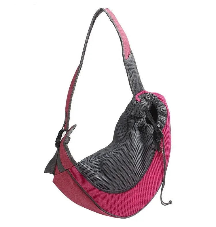 Mesh Oxford Pet Outdoor Reise Pet Welpen Träger Handtasche Tasche Einzelnen Schulter Tasche Sling Mesh Komfort Reise Tote Schulter Tasche