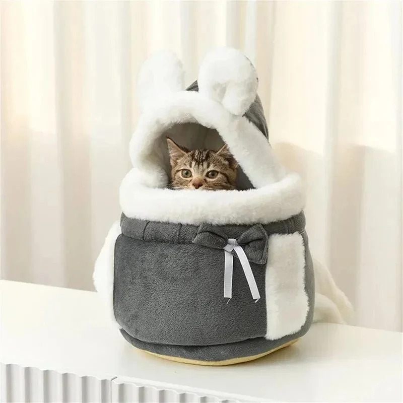 Outdoor-Reisen Chihuahua Welpen Hund Träger Rucksack Winter Warme Haustier Tragetaschen für Kleine Hunde Yorkshire Katze Nest mascotas Hause