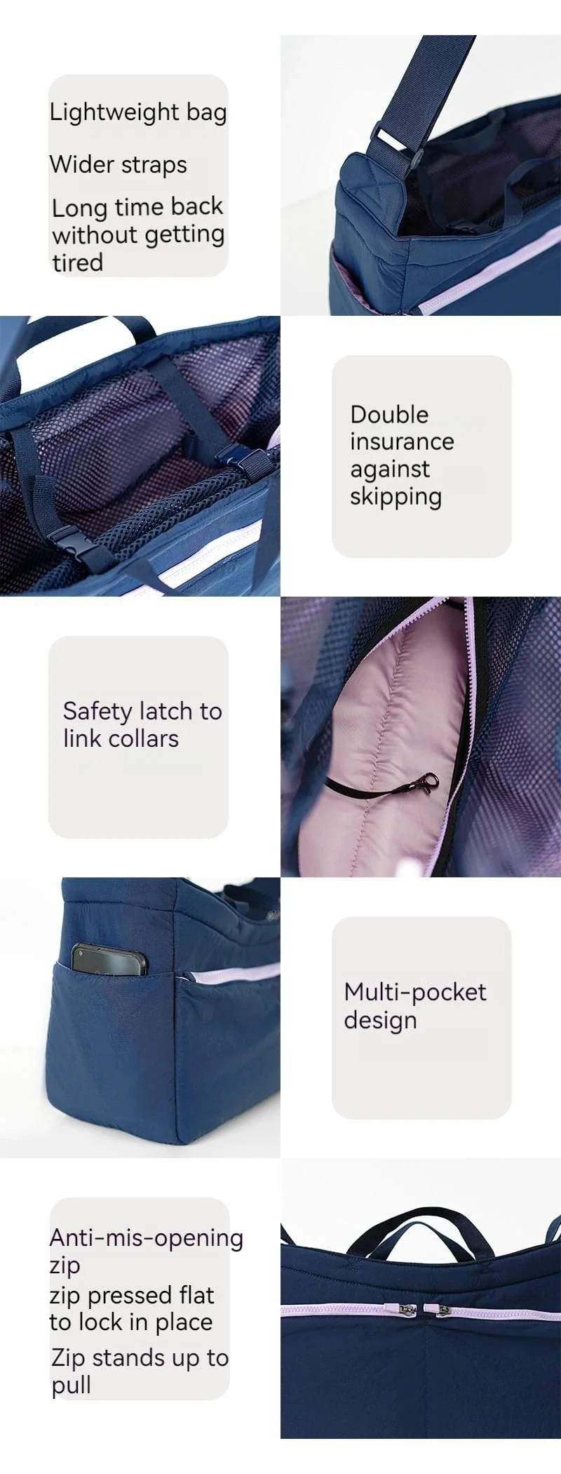 Onecute Haustiertragetasche, Umhängetasche, Reisetasche, Business-Pakete, Transportkorb für kleine mittelgroße Hunde