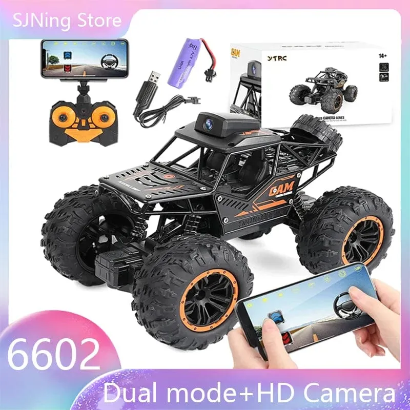 1/18 RC Auto APP Fernbedienung Klettern Auto HD Kamera Wifi Fpv Modell Elektrische 2WD Buggy Stunt Drift Auto Spielzeug geschenke Jungen