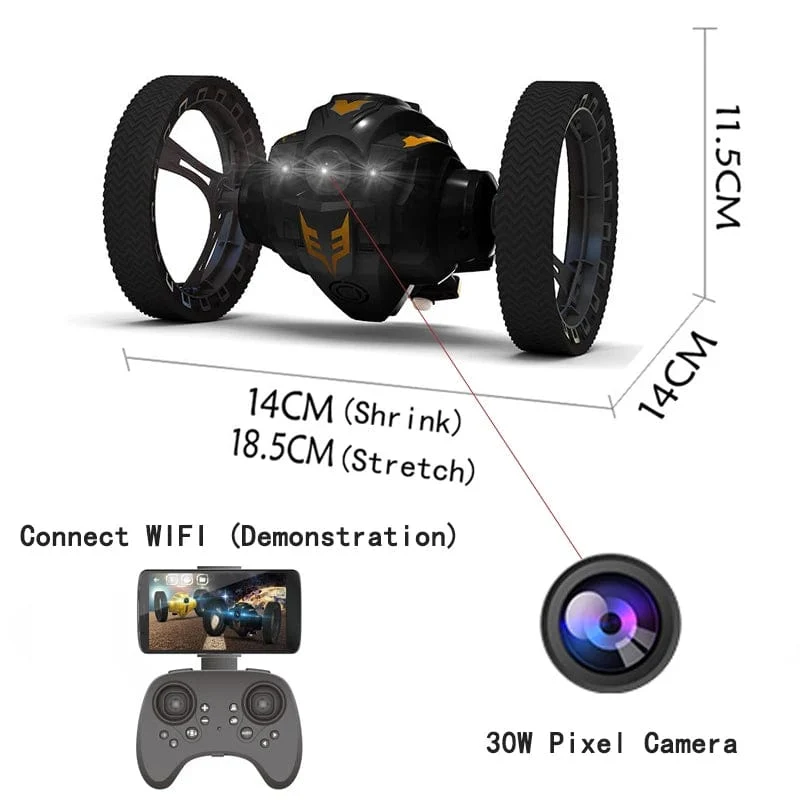 Jump Rc Stunt Car Spielzeug für Jungen Kinder Mädchen elektrische Off-Road-ferngesteuerte Fahrzeuge Kinder 2 bis 4 3 5 6 7 8 9 Jahre alt Geschenke