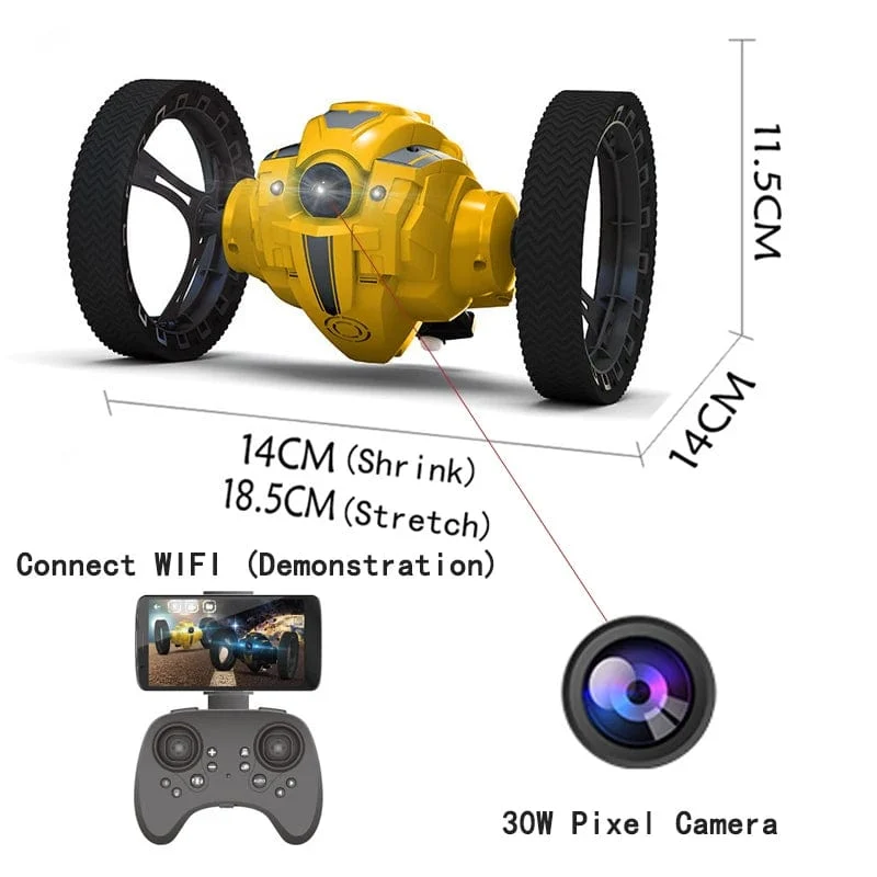 Jump Rc Stunt Car Spielzeug für Jungen Kinder Mädchen elektrische Off-Road-ferngesteuerte Fahrzeuge Kinder 2 bis 4 3 5 6 7 8 9 Jahre alt Geschenke
