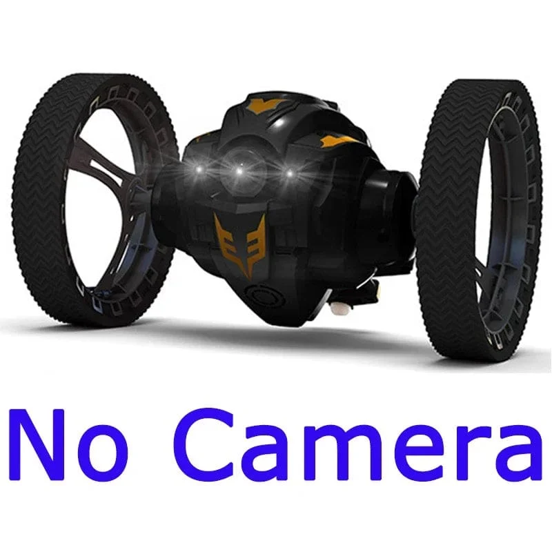 WiFi RC High Speed ​​Video Fernbedienung Springen Auto Streich Stunt Spielzeug LED Scheinwerfer Smart Bounce Racer Weihnachtsgeschenk 720P Kamera