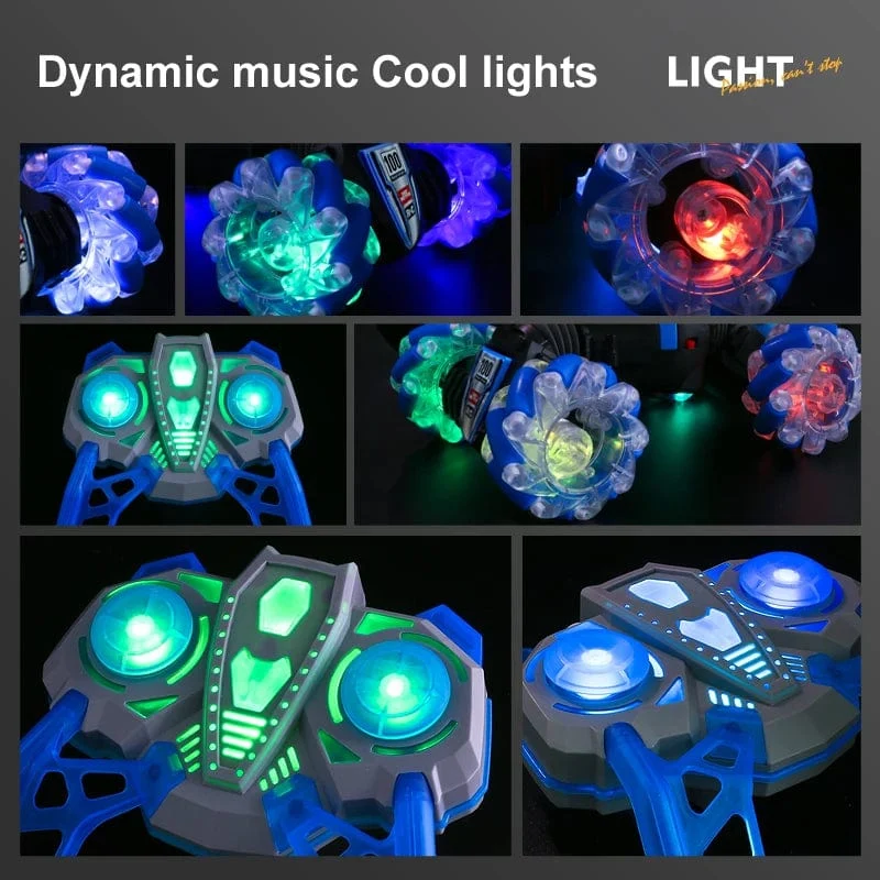 2023 neueste RC Stunt Auto 2.4G Fernbedienung Autos RC Uhr Geste Sensor LED Rotation Geschenk Elektronisches Spielzeug für kinder Jungen