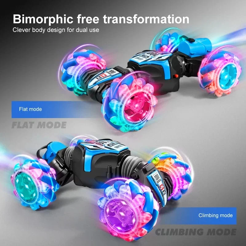 2023 neueste RC Stunt Auto 2.4G Fernbedienung Autos RC Uhr Geste Sensor LED Rotation Geschenk Elektronisches Spielzeug für kinder Jungen