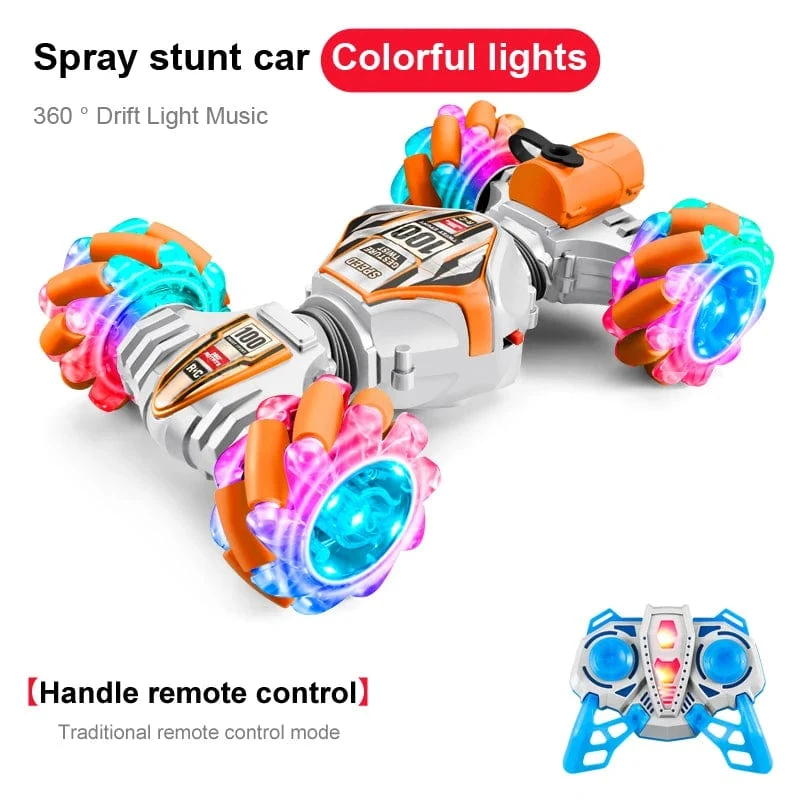 2023 neueste RC Stunt Auto 2.4G Fernbedienung Autos RC Uhr Geste Sensor LED Rotation Geschenk Elektronisches Spielzeug für kinder Jungen