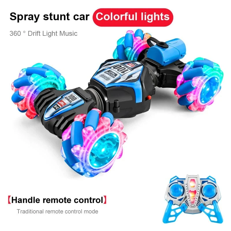 2023 neueste RC Stunt Auto 2.4G Fernbedienung Autos RC Uhr Geste Sensor LED Rotation Geschenk Elektronisches Spielzeug für kinder Jungen