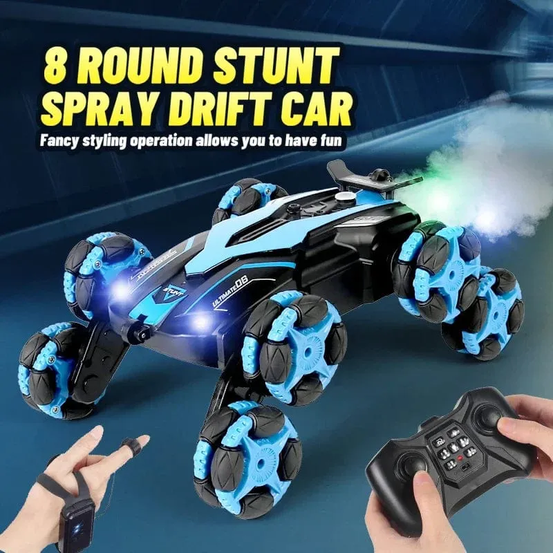 Acht Räder RC Auto Spielzeug Spray Twisting Stunt Drift Auto Ferngesteuerte Autos RC Spielzeug für Kinder Erwachsene Ferngesteuertes Auto