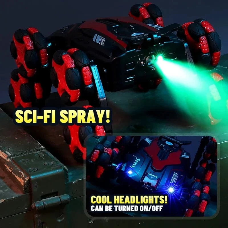 Acht Räder RC Auto Spielzeug Spray Twisting Stunt Drift Auto Ferngesteuerte Autos RC Spielzeug für Kinder Erwachsene Ferngesteuertes Auto