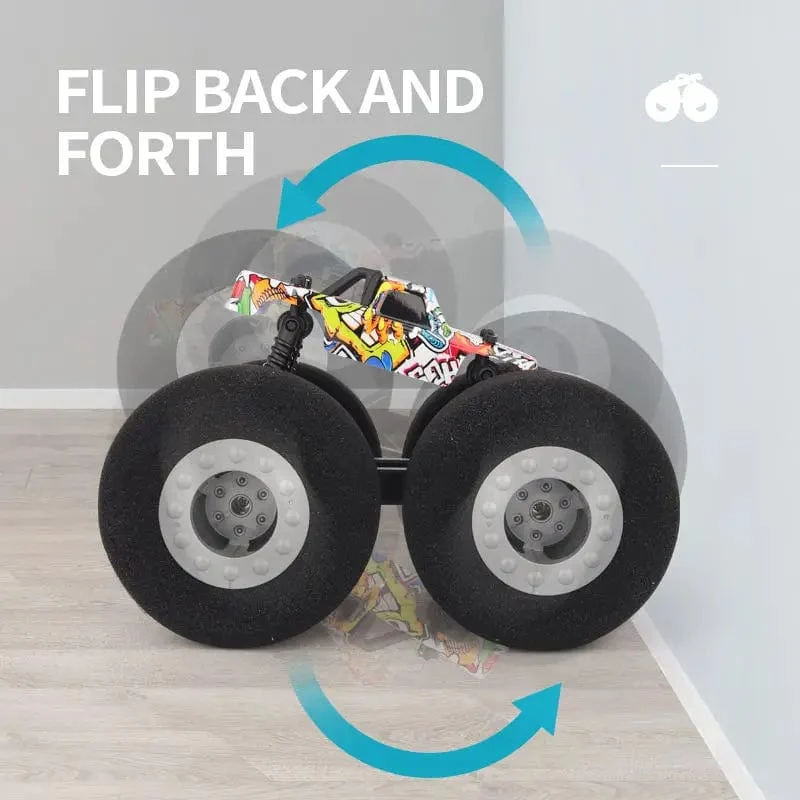 RC Auto Stunt Drift Soft Big Schwammreifen Buggy Fahrzeugmodell Funkgesteuerte Maschine Fernbedienung Spielzeug Für Jungen Geschenke Indoor