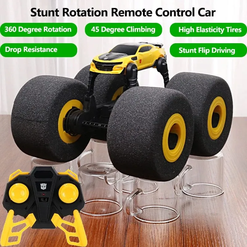 RC Auto Stunt Drift Soft Big Schwammreifen Buggy Fahrzeugmodell Funkgesteuerte Maschine Fernbedienung Spielzeug Für Jungen Geschenke Indoor