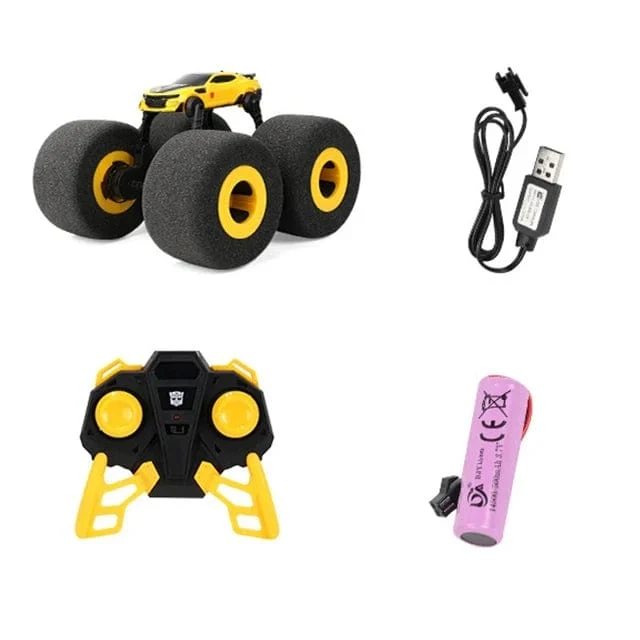 RC Auto Stunt Drift Soft Big Schwammreifen Buggy Fahrzeugmodell Funkgesteuerte Maschine Fernbedienung Spielzeug Für Jungen Geschenke Indoor