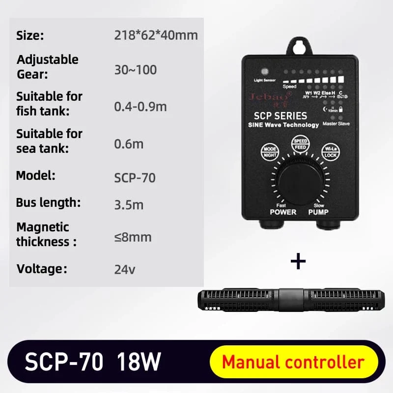 Jebao Jecod 2024 SCP SCPM MCP Wasserpumpe Filter Gallonen Schutz 24V 18-65W Pumpe Aquarium aquarien Zubehör bomba de agua