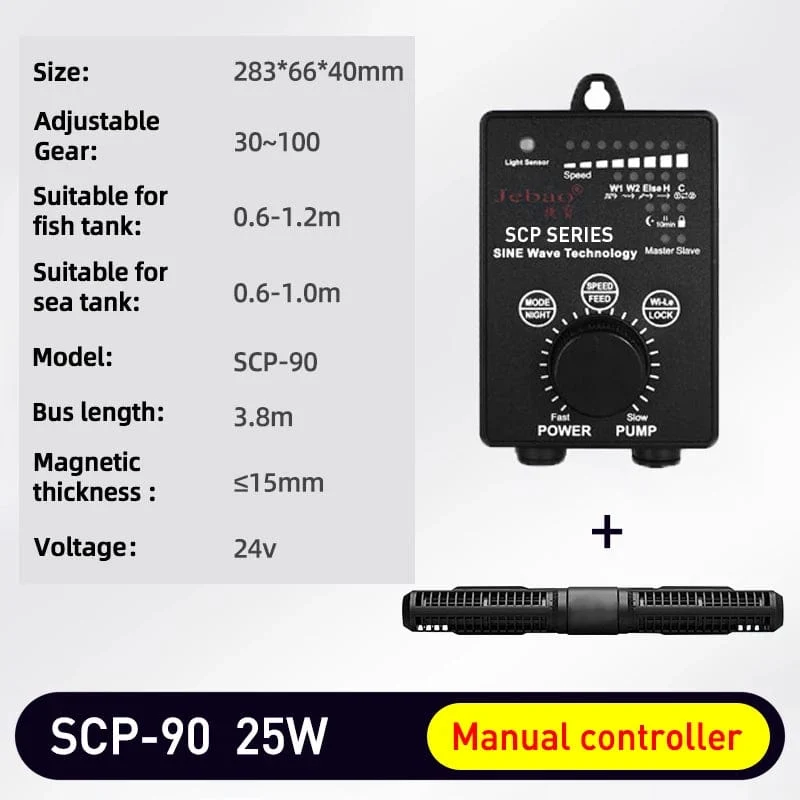 Jebao Jecod 2024 SCP SCPM MCP Wasserpumpe Filter Gallonen Schutz 24V 18-65W Pumpe Aquarium aquarien Zubehör bomba de agua