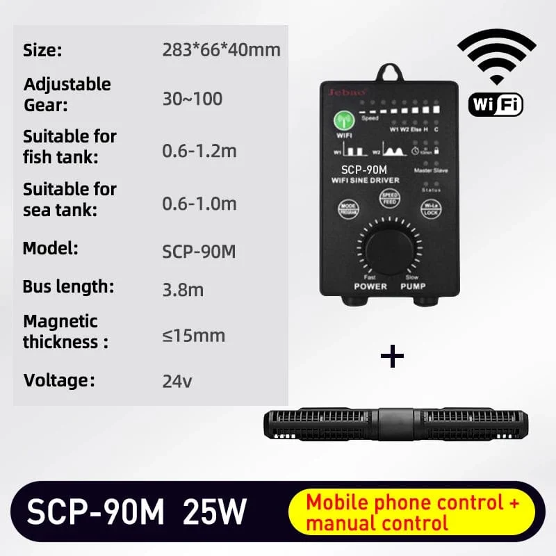 Jebao Jecod 2024 SCP SCPM MCP Wasserpumpe Filter Gallonen Schutz 24V 18-65W Pumpe Aquarium aquarien Zubehör bomba de agua