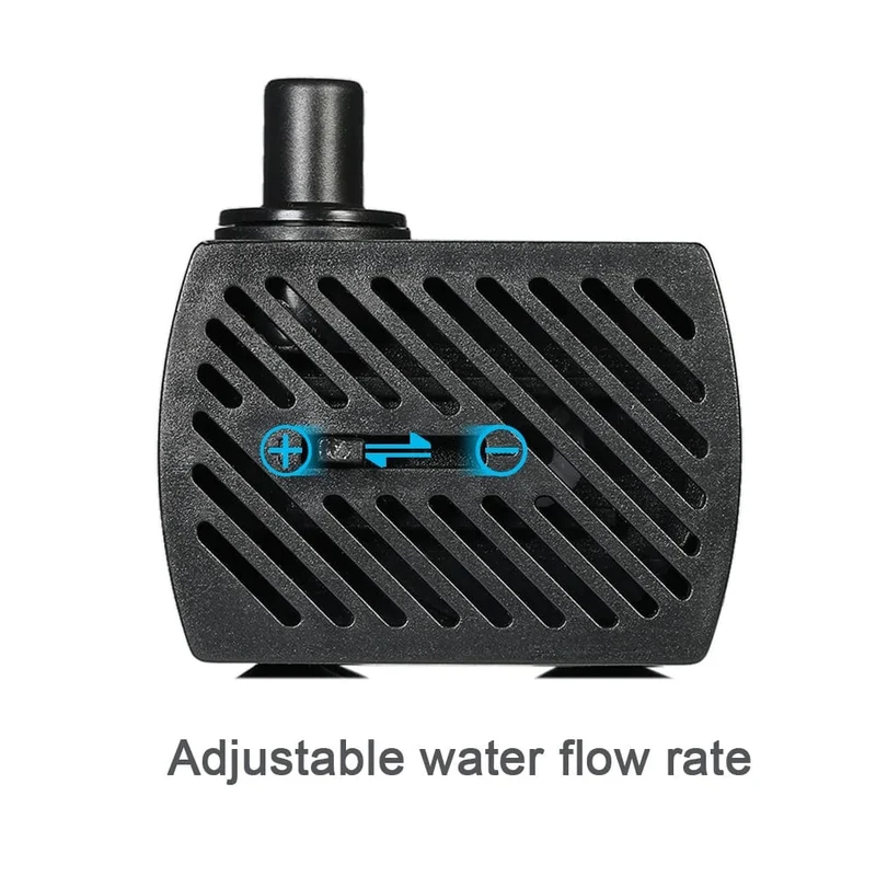 110V/220V 2.5W/3W/4W/5W Ultra-leise Tauchbrunnenpumpe Filter Fischteich Aquarium Wasserpumpe Tank Gartenbrunnen