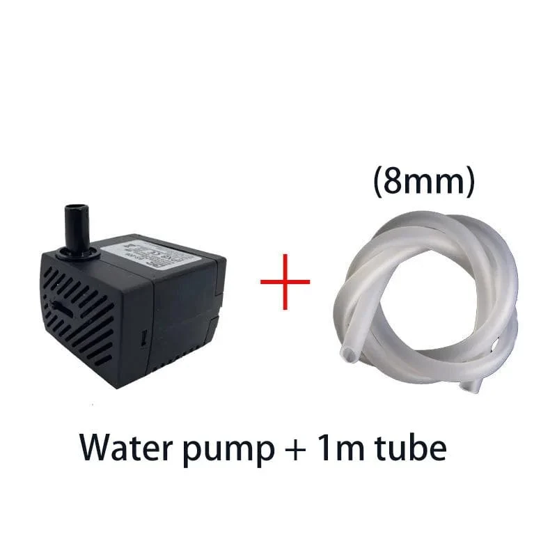 110V/220V 2.5W/3W/4W/5W Ultra-leise Tauchbrunnenpumpe Filter Fischteich Aquarium Wasserpumpe Tank Gartenbrunnen