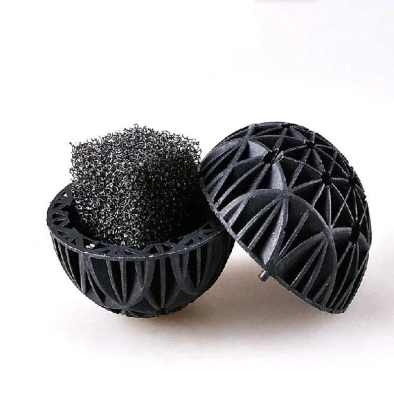 10/20/40/50/100Pcs Aquarium Filter Media Bio Bälle Tragbare Nass Trocken Baumwolle Für luftpumpe Kanister Klares Wasser Biologische Bälle
