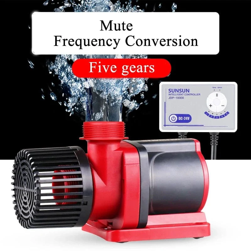 SUNSUN JDP DC Variable Frequenz, leise, leise, WLAN, Tauchwasserpumpe für Meeresriffaquarien, Teich, 100–240 V