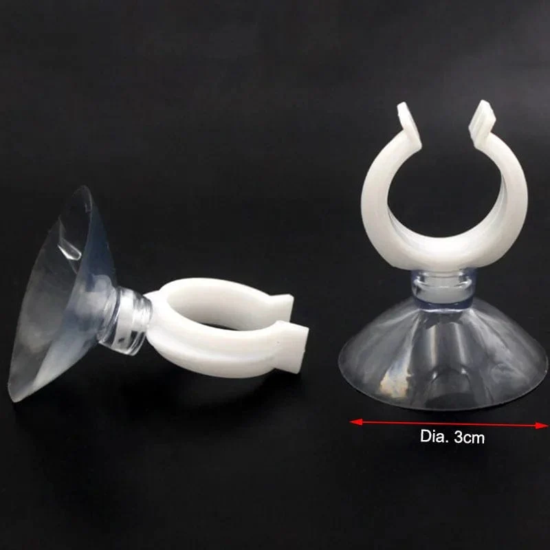 5 stücke Aquarium Saugnapf Luft Schlauch Halter Sucker für Aquarium Pumpe Sauerstoff Luft Schlauch Befestigungs Clip 4/5mm Zubehör