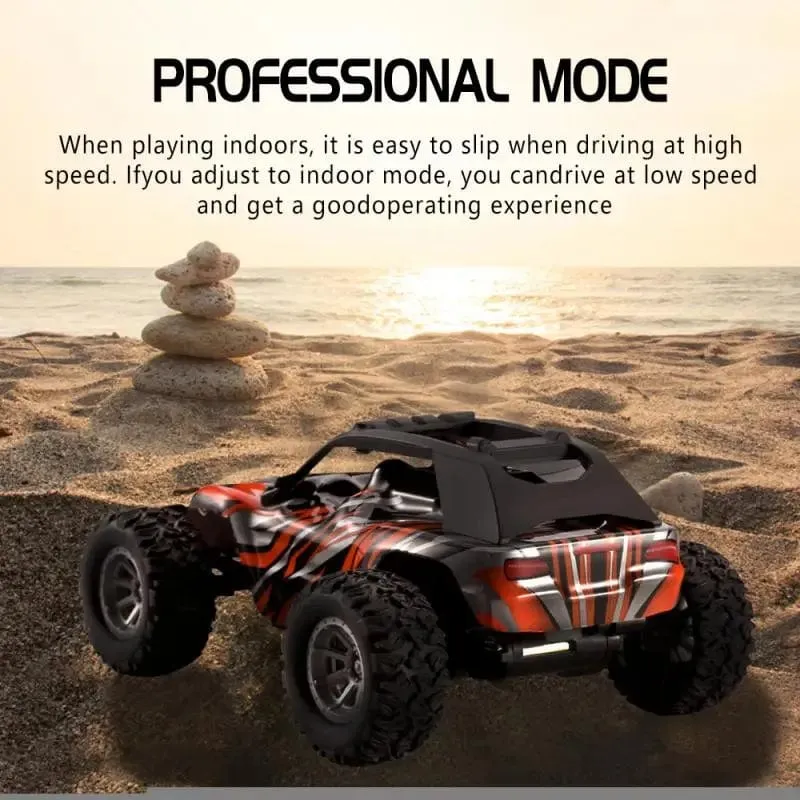 1:32 2.4G Mini RC Auto High Speed ​​Led Lichter 20km/h Off Road Racing Fahrzeug Radio Fernbedienung Stunt Truck Klettern Kinder Spielzeug