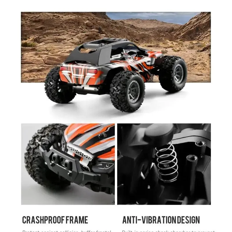 1:32 2.4G Mini RC Auto High Speed ​​Led Lichter 20km/h Off Road Racing Fahrzeug Radio Fernbedienung Stunt Truck Klettern Kinder Spielzeug