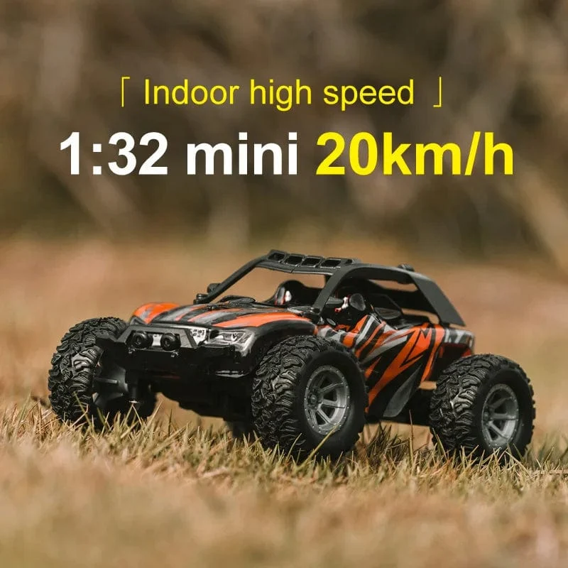 1:32 2.4G Mini RC Auto High Speed ​​Led Lichter 20km/h Off Road Racing Fahrzeug Radio Fernbedienung Stunt Truck Klettern Kinder Spielzeug