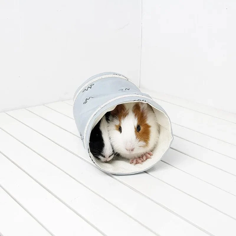 Meerschweinchen-Tunnelrohr Chinchilla-Igel Holländische Ratten Hamster Käfigzubehör Supplie Bartagamen Kleintier-Haustierbett-Spielzeug