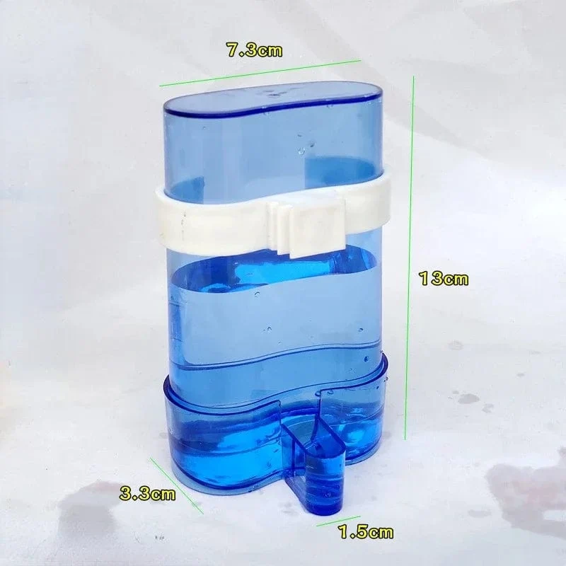 Vogelwasserspender, Vogelfutterspender, automatischer Sittich-Vogeltränke, Futterspender für Papageienkäfig-Zubehör
