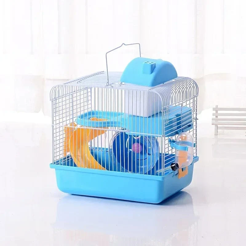 Hamsterkäfig Glamping Zubehör Maus Spielzeug Villa Kleines Haus Versteck Hütte Kunststoff Haustier Reise Ratte