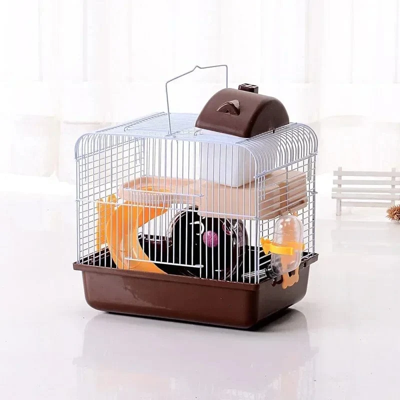 Hamsterkäfig Glamping Zubehör Maus Spielzeug Villa Kleines Haus Versteck Hütte Kunststoff Haustier Reise Ratte