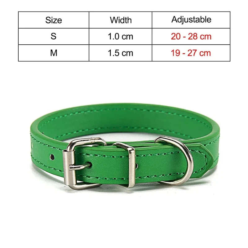 Katze Kragen Sicherheit Welpen Kragen Chihuahua Solide Hundehalsband Für Katzen Kätzchen Haustier Katze Halsbänder Einstellbare Haustier Leine Katze Blei liefert