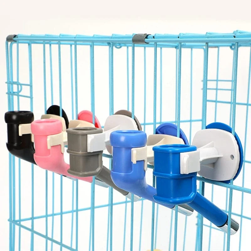 Haustier Hund Katze Wasser Dispenser Düse Hängen Flasche Wasser Getränke Brunnen Kopf Dicht Feeder Bowl Pet Fütterung Gerät