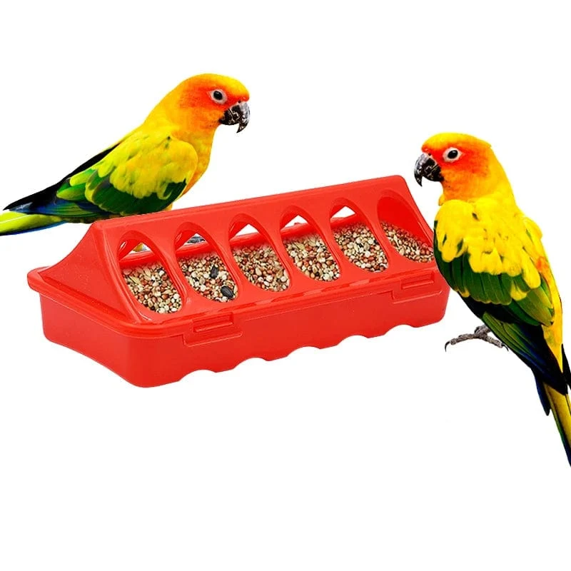 20/30 cm Kunststoff-Futterspender für Geflügel und Vögel mit Klappdeckel, gemahlener Hühnerfuttertrog, Fasanen-Futtereimer, hochwertiges Küken