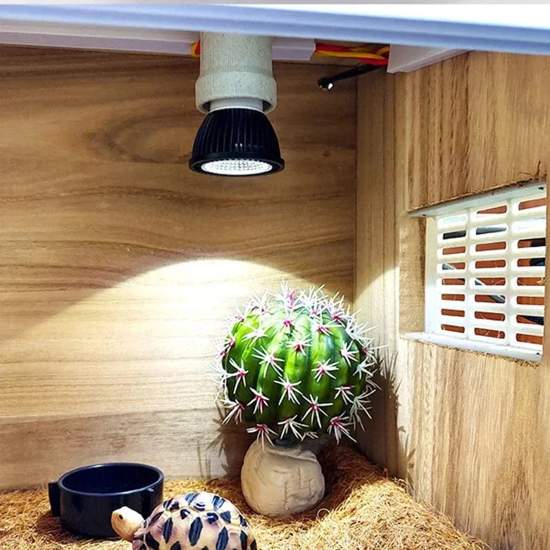 110/220V Reptil UVB Licht Energiesparende Augenschutz Led Lampe Pro Schildkröte Eidechse Mähne Löwe Uv Kalzium lampe Sonne