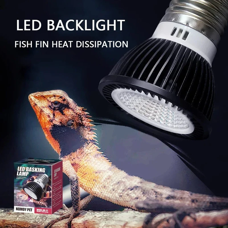 110/220V Reptil UVB Licht Energiesparende Augenschutz Led Lampe Pro Schildkröte Eidechse Mähne Löwe Uv Kalzium lampe Sonne