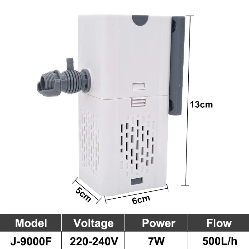 Aquarium Filterpumpe Aquarium Tauch Silent Air Sauerstoff Belüfter Interne Wasserpumpe Aquarium Luftpumpe Wave Maker 220 v