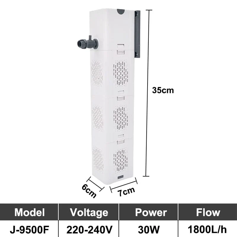 Aquarium Filterpumpe Aquarium Tauch Silent Air Sauerstoff Belüfter Interne Wasserpumpe Aquarium Luftpumpe Wave Maker 220 v