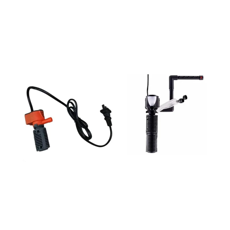 3 in 1 Filter Tragbare Stille Aquarium Innenfilter Sauerstoff Tauch Aquarium Wasserpumpe Für Garten Tauch Filter