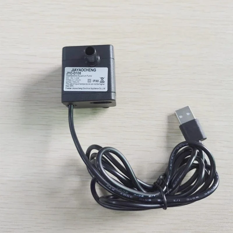EU Stecker Ac 220V 20W High Power Tauch Wasserpumpe USB Aquarium Filter Wasserdicht Brunnen Steingarten Luft fischteich Wasserfall