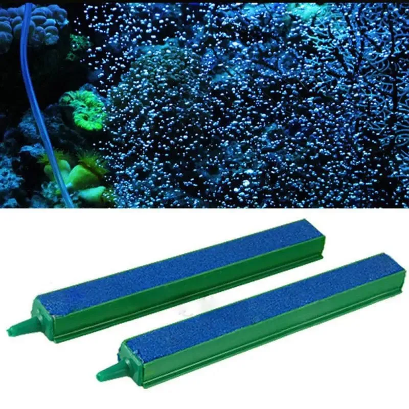 10/15/20/25/30/35/40 cm Luftpumpe Sandstein Aquarium Sauerstoffpumpe Frischluftstein Bubble Bar Aquarium Belüfterpumpe