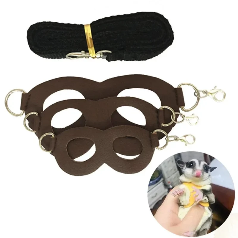 Hamster Eichhörnchen Kleines Haustier Brustgurt Leine Zugseil Sugar Glider Outdoor Zugseil Kleines Haustier Winddichtes Anti-Verlust-Seil