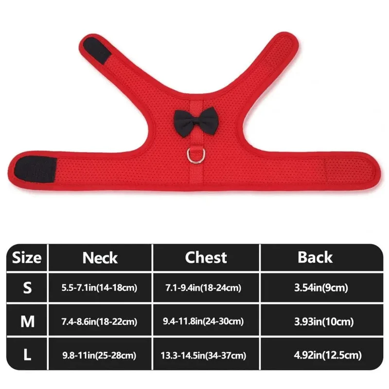 1 Set Haustier Kaninchen Geschirr Training Traktion Leine Stilvolle Bogen Dekoration Kleine Haustiere Kaninchen Traktion Geschirr für Outdoor Walking