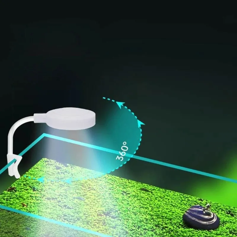Aquarium-Fisch-LED-Licht-Clip auf kleinen Wachstumslicht-drehbaren Landschaftslampen