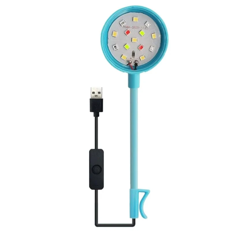 Aquarium-Fisch-LED-Licht-Clip auf kleinen Wachstumslicht-drehbaren Landschaftslampen