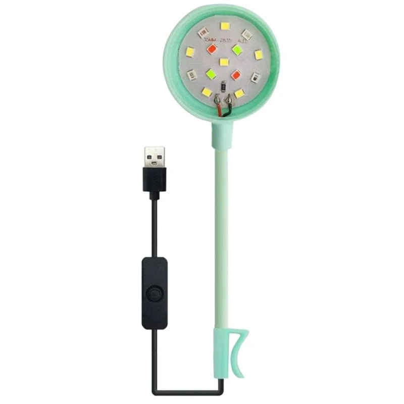Aquarium-Fisch-LED-Licht-Clip auf kleinen Wachstumslicht-drehbaren Landschaftslampen