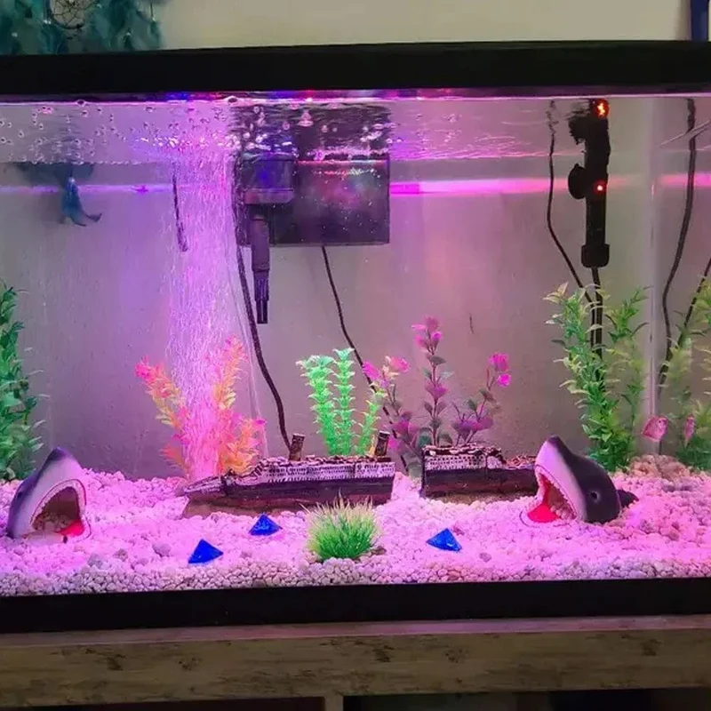 17-47 cm Aquarium LED Beleuchtung Tauch Stimmung Lampe USB Wasserdicht Aquarium Dekorative Pflanze Wachsen Licht Zubehör 110-240 V